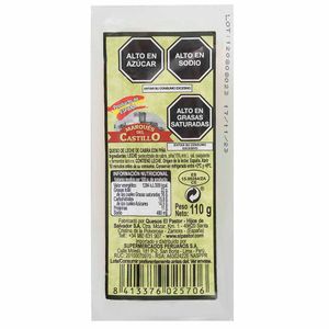 Queso Rulo Cabra con Piña MARQUES DEL CASTILLO Bolsa 110g