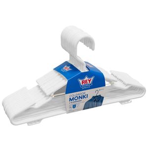 Colgadores REYPLAST Monki Surtido 12un (Modelos aleatorios)