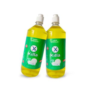Lava Vajilla Killa por 2 Botellas de 1 Litro