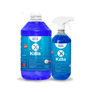 Limpia Vidrios Killa por 1 Galón + 1 Botella de Litro