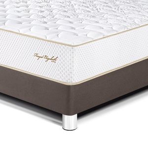 Dormitorio Royal Elizabeth 2 Plazas Chocolate+ Velador Repisa