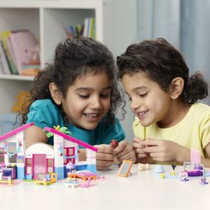 Juguete De Construcción Mega Bloks Barbie Casa Malibú