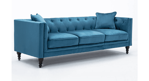 Sofa 3 Cuerpos Bianca Living Furniture Turquesa