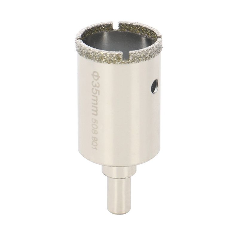 Sierra de corona bosch diamantada ( para ceramicas y porcelanato, ø 6 mm)  bosch 2608579407 diamantada, 6 mm