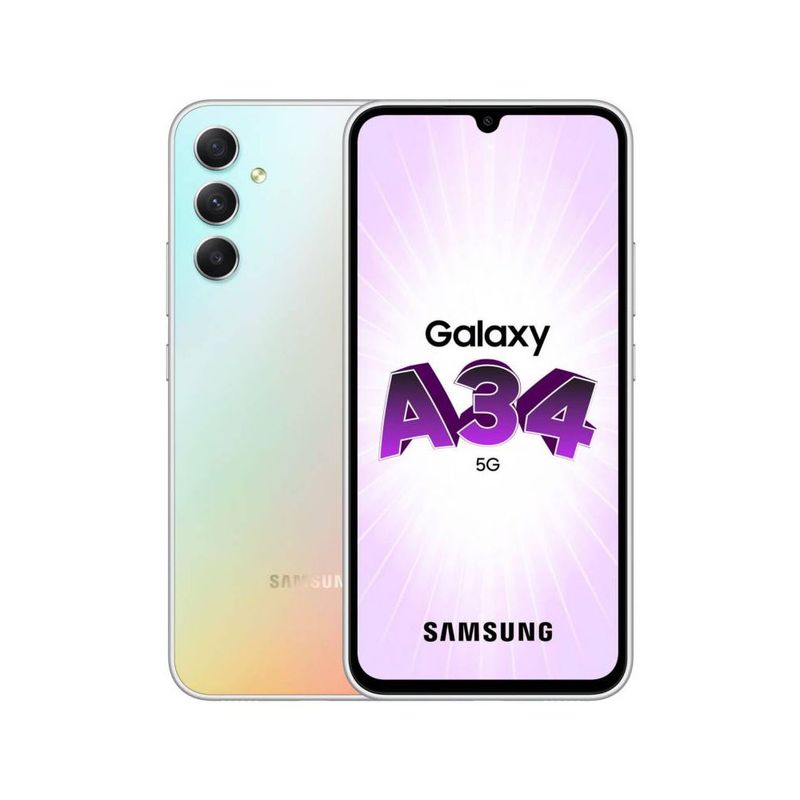SAMSUNG Galaxy A34 5G, 6 Gb Ram, 128 Gb Almacenamiento, Color