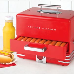 Vaporera de hot dog retro Nostalgia