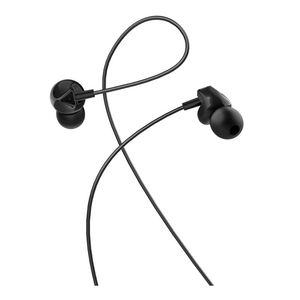 Audífonos 1,2m Universales Hoco M60 Negro y Micrófono De Alta Calidad y Durabilidad