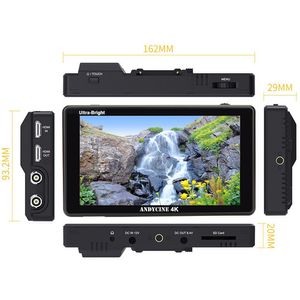 Andycine C6S 6 "3G-SDI/HDMI Ultrabright Touchscreen Monitor