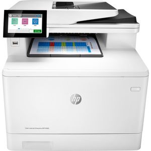 Impresora láser a color HP LaserJet Enterprise MFP M480f