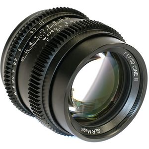 Lente SLR Magic Cine II 50 mm f/1.1 (montura Sony E)