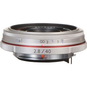 Pentax HD Pentax DA 40 mm f/2.8 Lente limitada (plata)