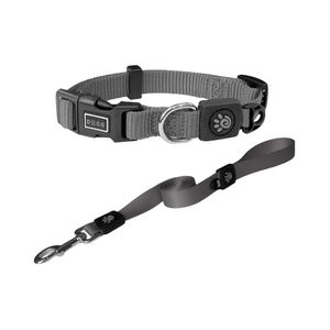 Collar Para Perro Doco Nylon Ajustable L Plomo Y Correa