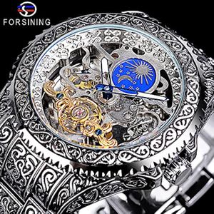Reloj de Lujo Forsining 60301 para Hombre en Plateado