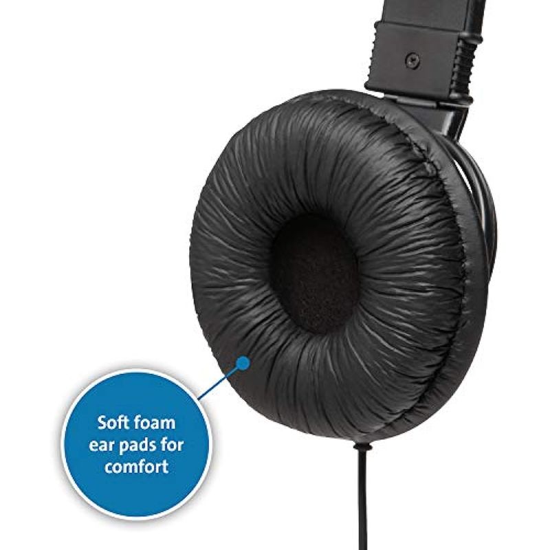 Audifonos Alambricos K97603Ww para Hombre en Negro Real Plaza