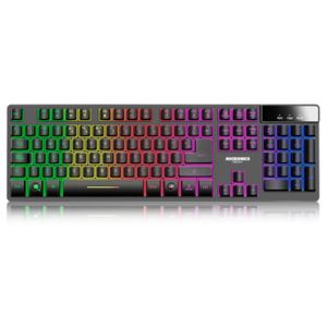 Teclado Gamer Led Neon y Mic K709 Micronics