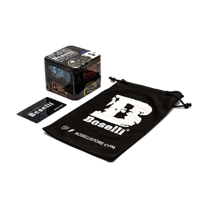 Reloj Boselli B409 Acuático Doble Hora Color Negro con Dorado