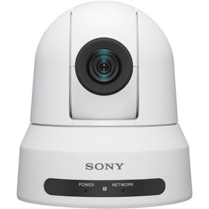 Cámara Sony SRG-X120 1080p PTZ con salida HDMI, IP y 3G-SDI (blanca, 4K actualizable)