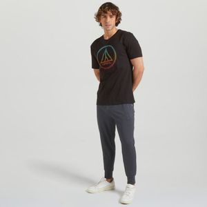 Polo Aereal Cuello Redondo Basico Diseño6 Black Hombre