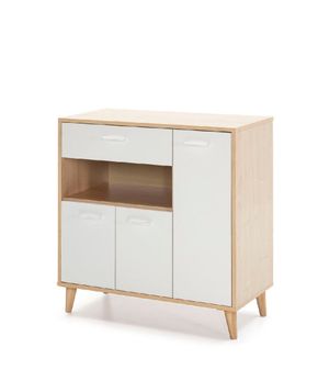 Mueble para Microondas Moderno Atenas Blanco TU MESITA