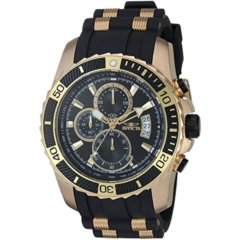 Reloj de Lujo Invicta 22430 para Hombre en Negro Real Plaza