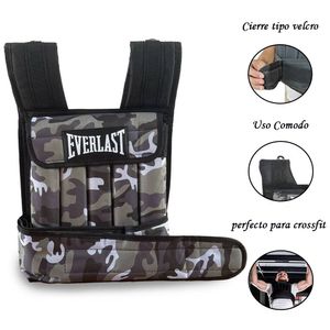 Tobilleras con Pesas de 2kg  y Chaleco Crossfit