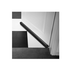 Burlete Flexible de Espuma 95cm Protección Sellado de Puerta Negro