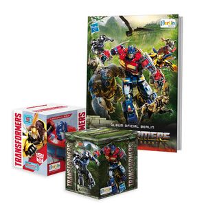 Album Transformers Editorial Berlin Tapa Dura y 2 Cajitas de 100 Sobres