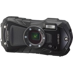 Cámara Digital Ricoh Wg 80 con Kit de Accesorios Negro