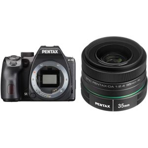 Cámara Dslr Pentax K 70 con Kit de Lente 35Mm F 2.4 Negro
