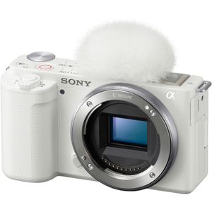 Cámara Mirrorless Sony Zv E10 con Kit de Lente 10 18Mm F 4 Blanco