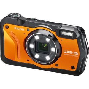 Kit Deluxe de Cámara Digital Ricoh Wg 6 Naranja