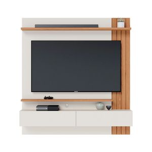 Centro De Entretenimiento Panel Pazart Muebles Honolulu Off White