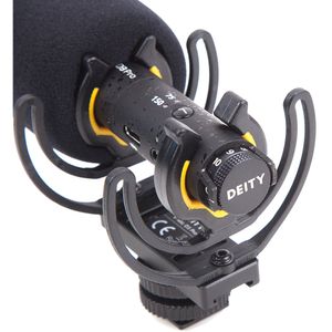 Kit de Micrófono de Cañón Deity Microphones V Mic D3 para Montar en Cámara con Pértiga y Accesorios