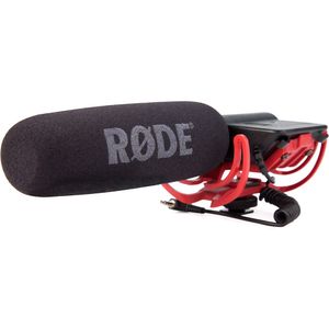 Kit de Micrófono de Cañón Rode Videomic para Montar en Cámara con Micro Boompole Parabrisas y Cable