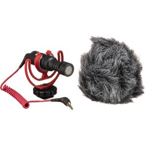 Kit de Micrófono de Cañón Rode Videomicro Ultracompact para Montar en Cámara de Smartphones