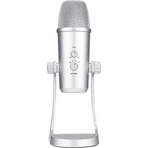 Micrófono Condensador Usb Boya By Pm700Sp Multipatrón Ios Android Mac Windows
