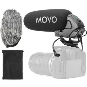 Micrófono de Cañón Movo Photo Vxr3030 para Montar en Cámara
