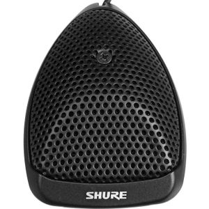 Micrófono de Superficie Omnidireccional Shure Mx391 Microflex Negro