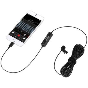 Micrófono Lavalier Omnidireccional Digital Movo Photo Lv1 Di con Conector Lightning para Iphone