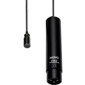 Micrófono Lavalier Omnidireccional Movo Photo Lv4 O con Conector Xlr