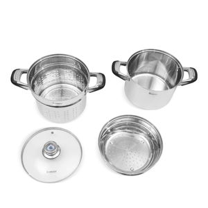 Espaguetera Finezza de Acero Inoxidable de 6L FZ-0062SP4
