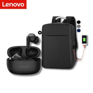 Audifonos Bluetooth Lenovo HT05 más Mochila Portalaptop Regalo