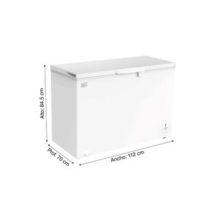 Congeladora Oster OS-PCFME11001WE 299L Blanco