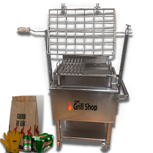 Caja china 3 en 1 Full acero inoxidable