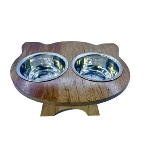 Mesita para Gatito de Madera