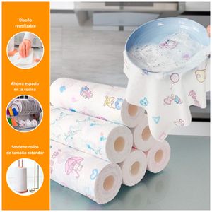 Escurridor de platos + Papel Toalla Reutilizable + Porta Papel