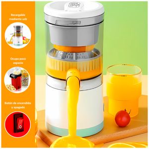 Exprimidor Eléctrico de Frutas y Verduras + Maquina para hacer Pop Corn