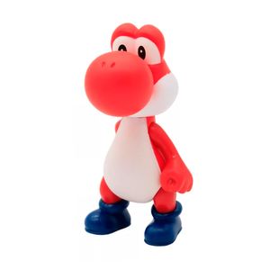 Muñeco Super Mario - Figura Yoshi Rojo Colección 12 cm