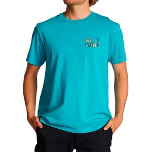 Polo Billabong Worded BL11102111088/65Q Turquesa