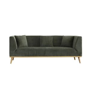 Sofa Aragon 3 Cuerpos FormasHome Verde